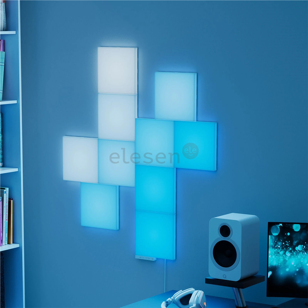 Nanoleaf Blocks Squares Add-On Kit, 2 panelės - Išmaniosios LED panelės