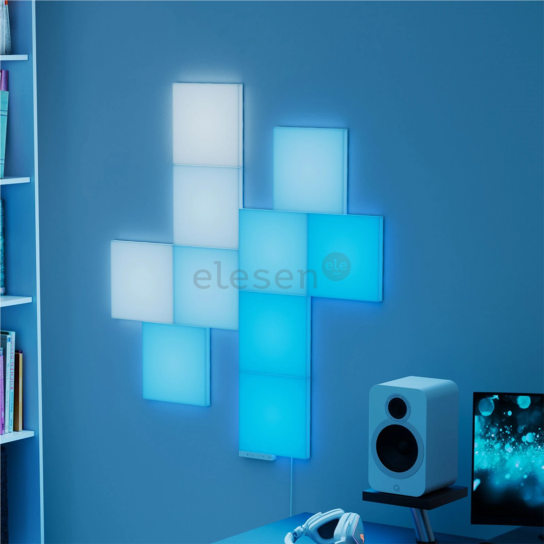 Nanoleaf Blocks Squares Add-On Kit, 2 panels - Smart LED wall panels