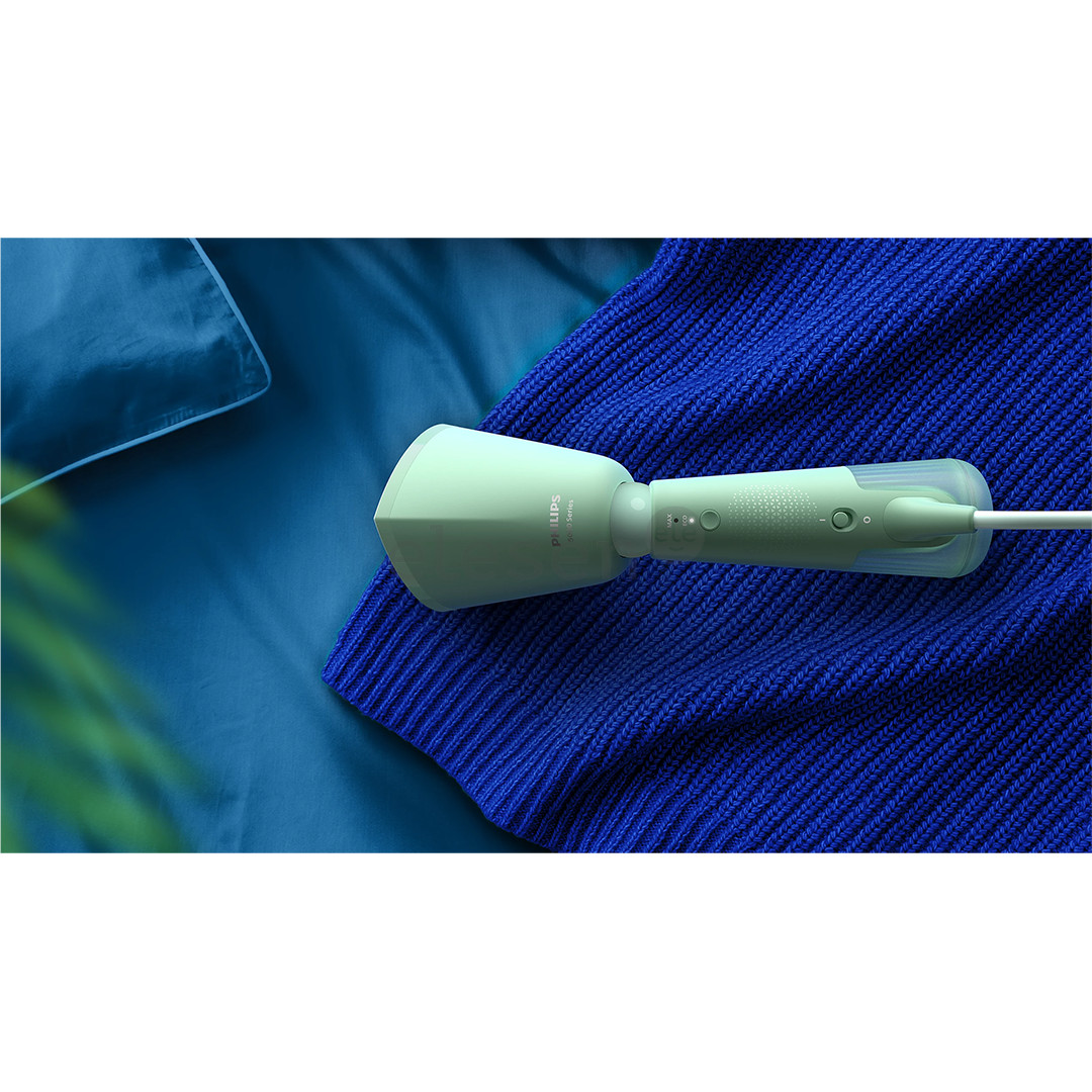 Philips 5000 Series, 1400 Вт, зеленый - Ручной отпариватель