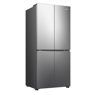 SBS šaldytuvas Hisense, Cross Door, No Frost, 483 L, aukštis 179 cm, pilkas  Prekė-RQ5P470SAIE