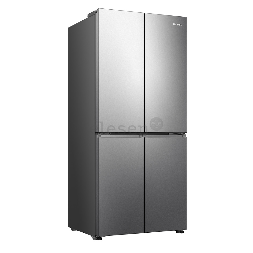 SBS šaldytuvas Hisense, Cross Door, No Frost, 483 L, aukštis 179 cm, pilkas  Prekė-RQ5P470SAIE