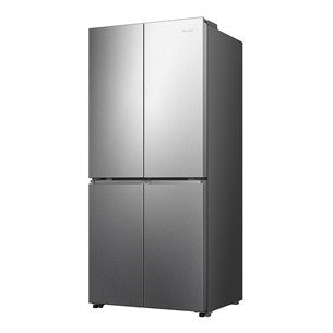 SBS šaldytuvas Hisense, Cross Door, No Frost, 483 L, aukštis 179 cm, pilkas  Prekė-RQ5P470SAIE