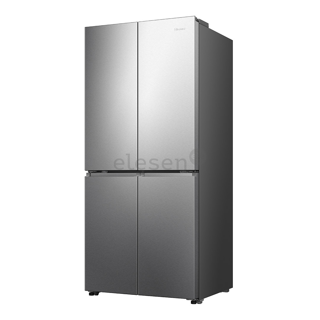 SBS šaldytuvas Hisense, Cross Door, No Frost, 483 L, aukštis 179 cm, pilkas  Prekė-RQ5P470SAIE