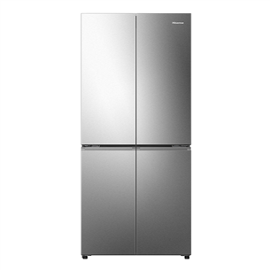 SBS šaldytuvas Hisense, Cross Door, No Frost, 483 L, aukštis 179 cm, pilkas  Prekė-RQ5P470SAIE RQ5P470SAIE