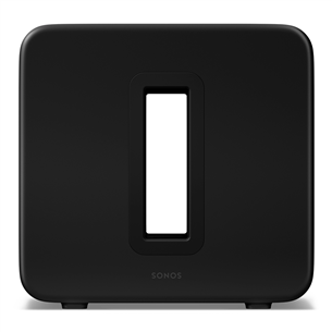 Belaidis žemųjų dažnių garsiakalbis  Sonos Sub 4, Wi-Fi, juodas   Prekė–SUBG4EU1BLK SUBG4EU1BLK