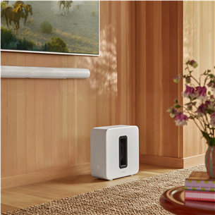 Sonos Sub 4, Wi-Fi, белый - Беспроводной сабвуфер