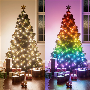 Nanoleaf Matter Smart Holiday String Lights, 24 m, juodos - Išmaniosios lemputės