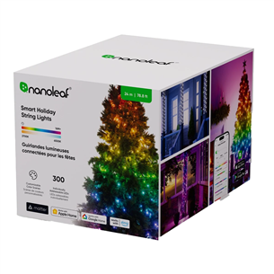 Nanoleaf Matter Smart Holiday String Lights, 24 m, juodos - Išmaniosios lemputės