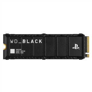 Western Digital WD_BLACK SN850P, 2 TB, PS5, juoda - SSD
