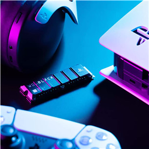 Western Digital WD_BLACK SN850P, 2 TB, PS5, juoda - SSD