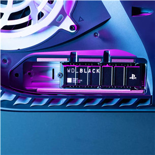 Western Digital WD_BLACK SN850P, 2 TB, PS5, juoda - SSD