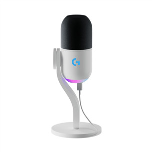 USB Mikrofonas Logitech Yeti GX, juodas   Prekė-988-000569 988-000576