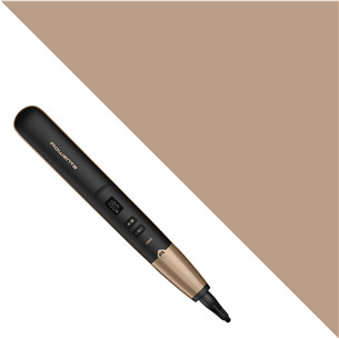Rowenta Express Shine, juodos/aukso spalvos - Plaukų tiesintuvas