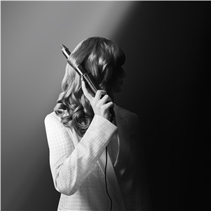 Rowenta x KARL LAGERFELD, 25 mm, juodos - Plaukų garbanojimo žnyplės