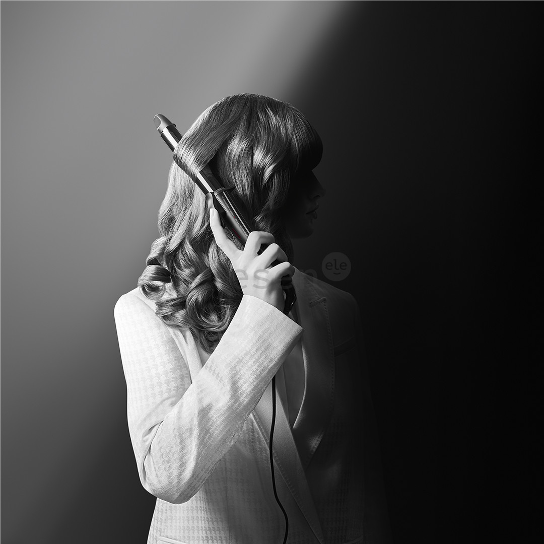 Rowenta x KARL LAGERFELD, 25 mm, juodos - Plaukų garbanojimo žnyplės