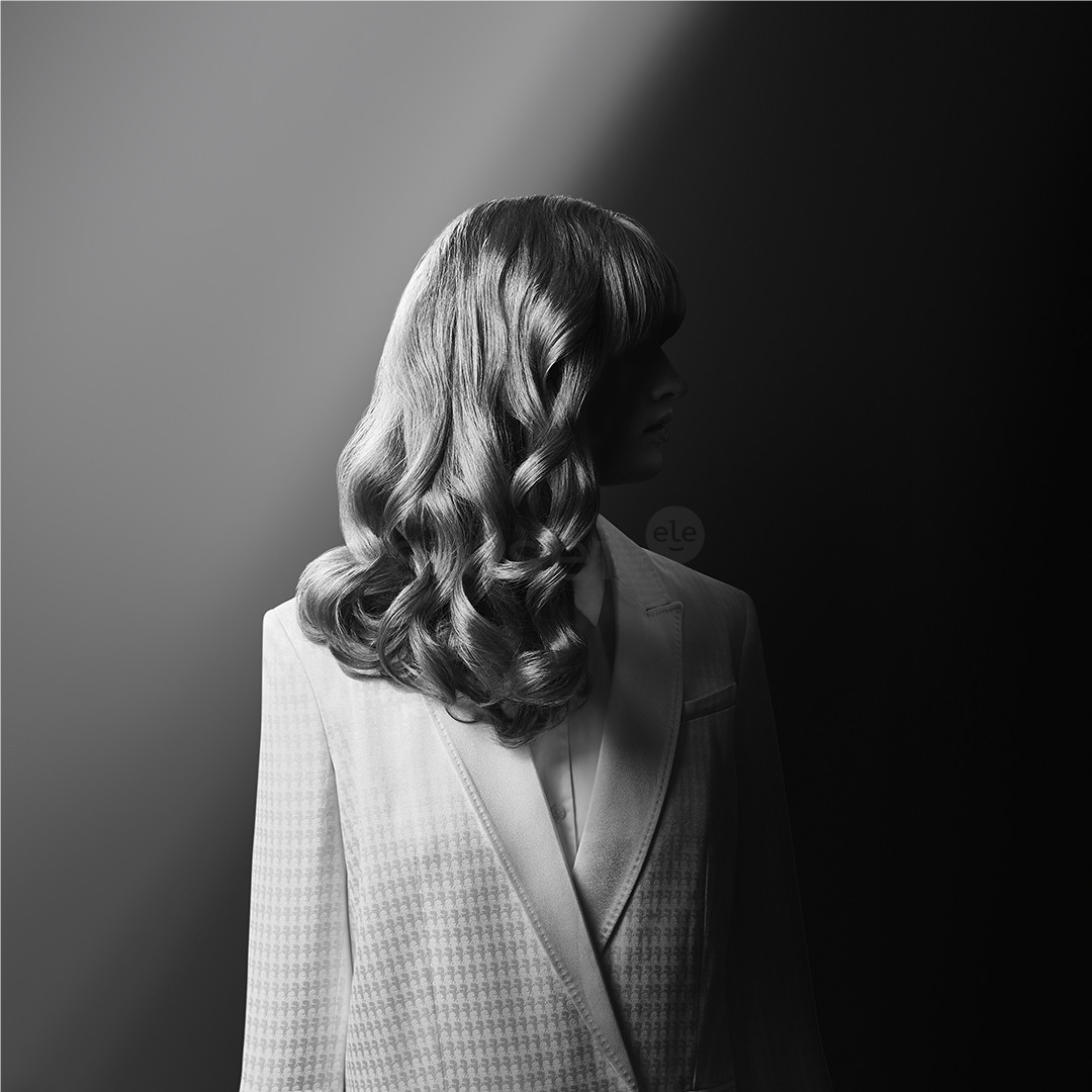 Rowenta x KARL LAGERFELD, 25 mm, juodos - Plaukų garbanojimo žnyplės