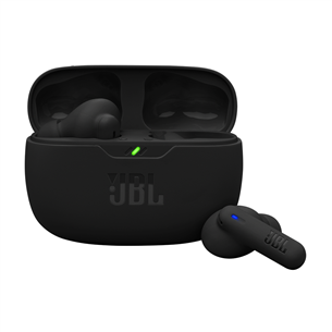 JBL Wave Beam 2, juodos - Belaidės ausinės JBLWBEAM2BLK