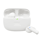JBL Wave Beam 2, baltos - Belaidės ausinės