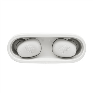JBL Wave Buds 2, baltos - Belaidės ausinės