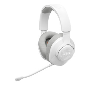 JBL Quantum 360 Wireless, baltos - Belaidės ausinės JBLQTUM360WHT