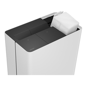 Dulkių siurblys robotas Samsung BESPOKE Jet Bot Combo Steam, Wet & Dry, baltas    Prekė–VR7MD96514G/GE