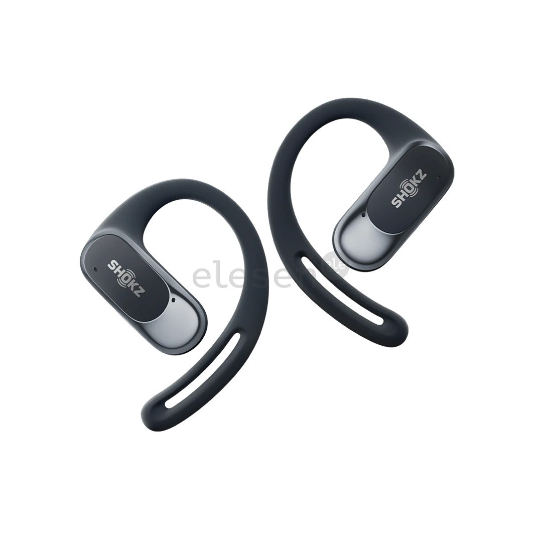 Shokz OpenFit Air, open-ear, juodos - Belaidės ausinės