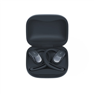 Shokz OpenFit Air, open-ear, juodos - Belaidės ausinės