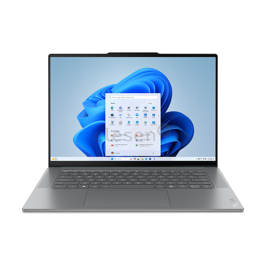 Lenovo Yoga Slim 7i 15ILL9, 15,3'', 2.8K, WQXGA+, Ultra 7, 32 GB, 512 GB, Copilot+, ENG, luna grey - Notebook