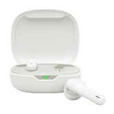 JBL Wave Flex 2, baltos - Belaidės ausinės