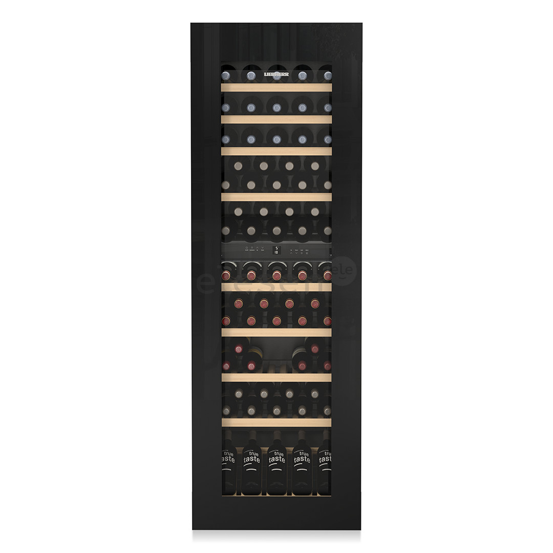 Liebherr, 83 бутылки, высота 182 см, черный - Интегрируемый винный шкаф
