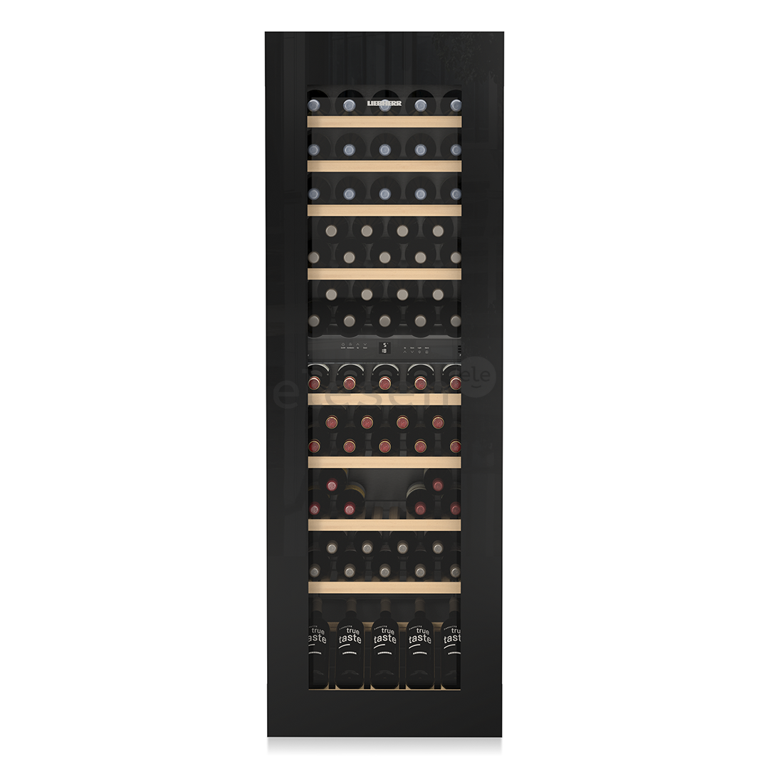 Liebherr, 83 buteliai, aukštis 182 cm, juodas - Įmontuojamas vyno šaldytuvas