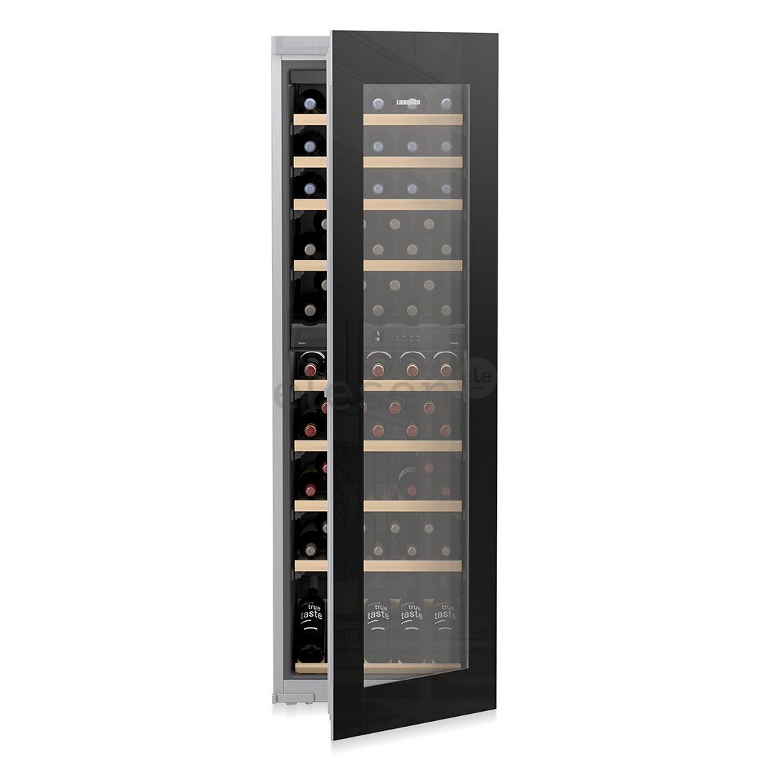 Liebherr, 83 buteliai, aukštis 182 cm, juodas - Įmontuojamas vyno šaldytuvas