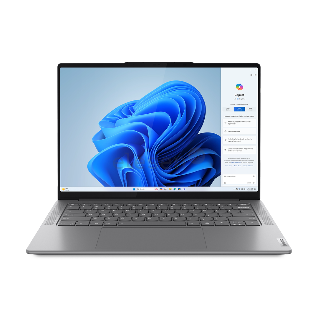 Lenovo Yoga Pro 7 14IMH9, 14,5'', 120 Hz, 2.8K, OLED, Ultra 7, 32 GB, 1 TB, RTX 4050, ENG, luna grey - Notebook