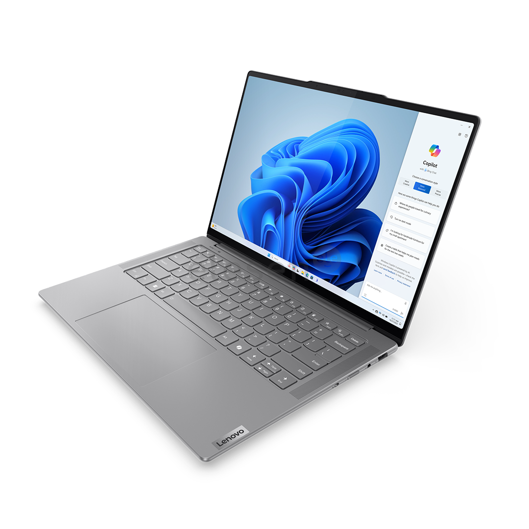 Lenovo Yoga Pro 7 14IMH9, 14,5'', 120 Hz, 2.8K, OLED, Ultra 7, 32 GB, 1 TB, RTX 4050, ENG, luna grey - Notebook