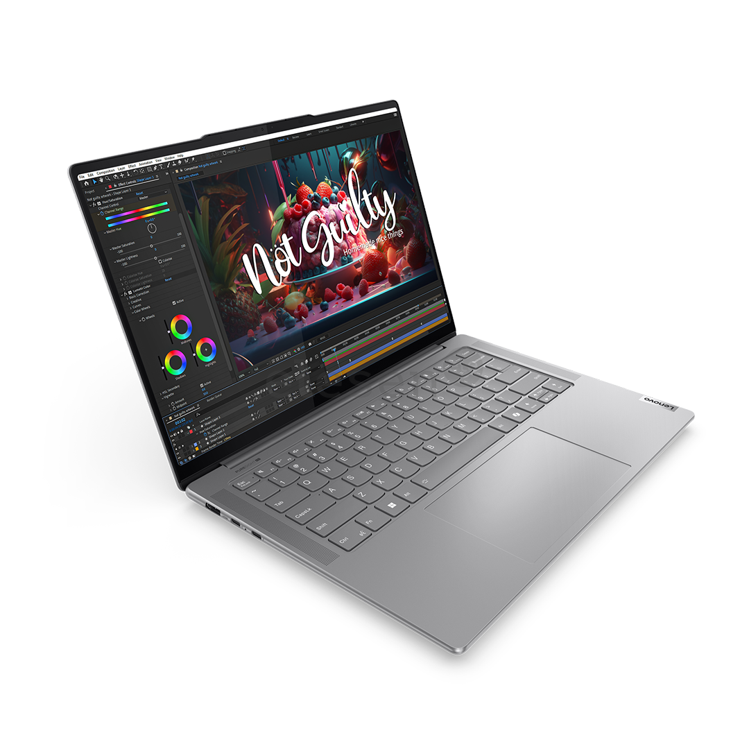 Lenovo Yoga Pro 7 14IMH9, 14,5'', 120 Hz, 2.8K, OLED, Ultra 7, 32 GB, 1 TB, RTX 4050, ENG, luna grey - Notebook