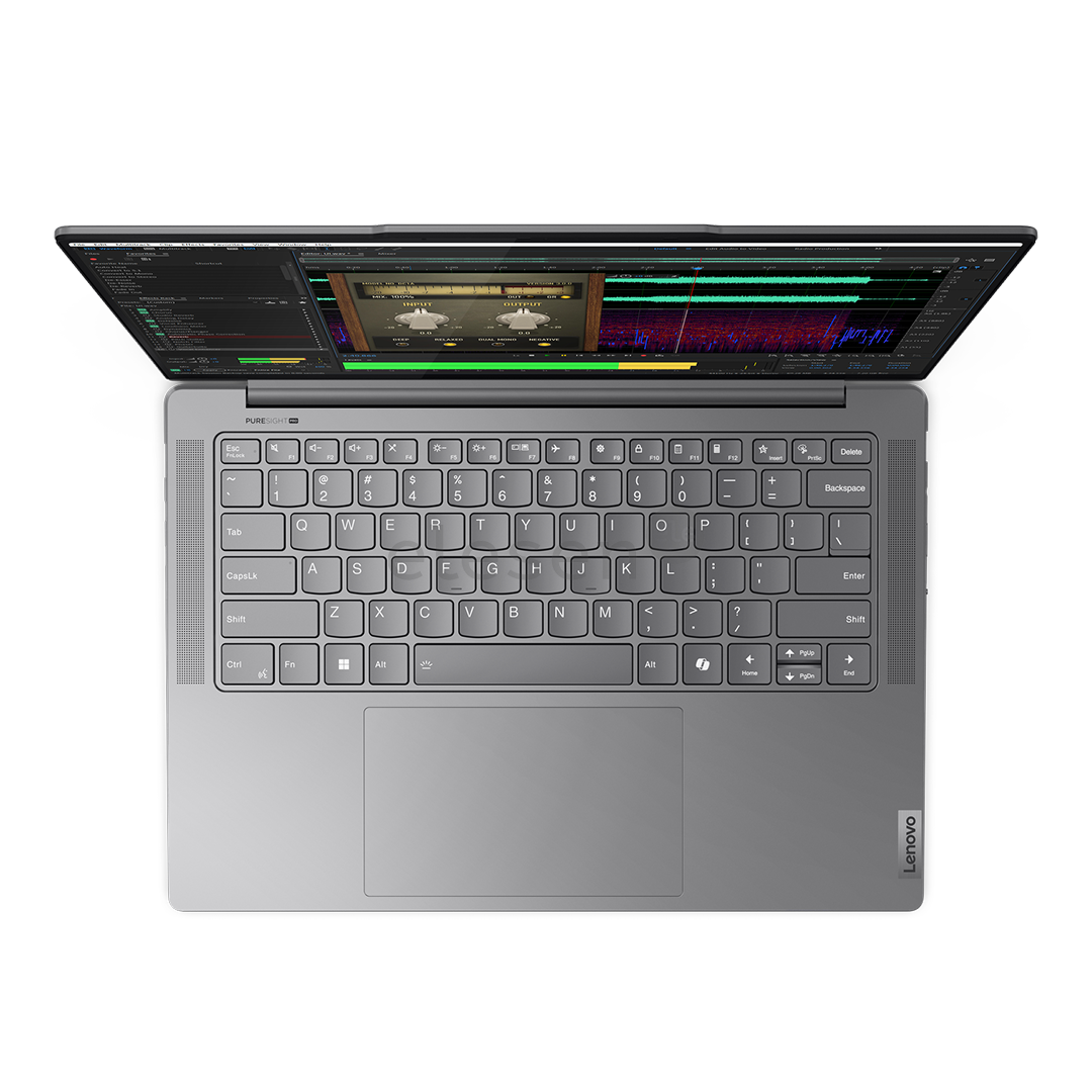 Lenovo Yoga Pro 7 14IMH9, 14,5'', 120 Hz, 2.8K, OLED, Ultra 7, 32 GB, 1 TB, RTX 4050, ENG, luna grey - Notebook