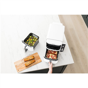 Ninja Double Stack XL 9,5 л, 2470 Вт, белый - Аэрогриль