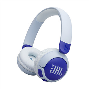 JBL Junior 320BT, mėlynos - Vaikiškos ausinės JBLJR320BTBLU