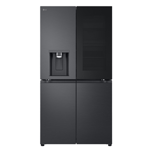 SBS-Šaldytuvas  LG, NoFrost, 638 L, aukštis 180 cm, juodas   Prekė-GMG960EVEE.AEVQEUR GMG960EVEE.AEVQEUR