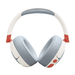 JBL Junior 470NC, baltos/pilkos - Vaikiškos ausinės