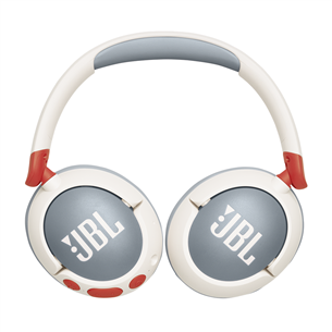 JBL Junior 470NC, baltos/pilkos - Vaikiškos ausinės