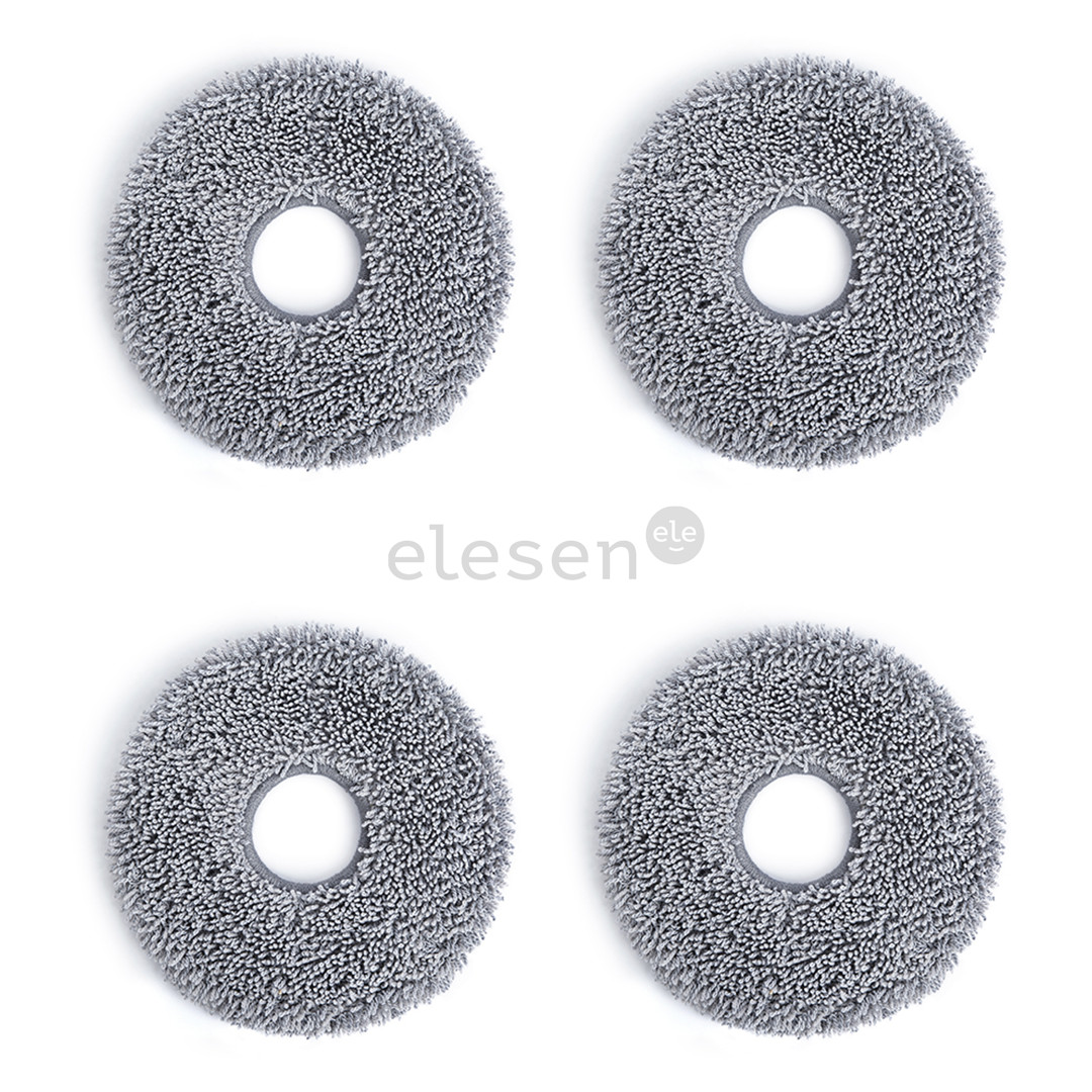 Ecovacs, DEEBOT N30 Pro Omni, 4 pcs - Mop pads for robot vacuum cleaner