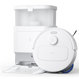Dulkių siurblys robotas  Ecovacs Deebot N30 Pro Omni, Wet & Dry, baltas   Prekė–DEEBOTN30PRO/438406