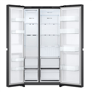 Šaldytuvas  LG, NoFrost, 664 L, aukštis 179 cm, juodas   Prekė-GSBC40EPPE.AEPQEUR