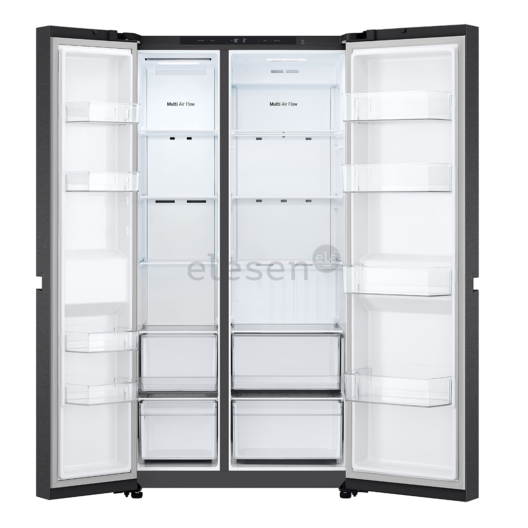 Šaldytuvas  LG, NoFrost, 664 L, aukštis 179 cm, juodas   Prekė-GSBC40EPPE.AEPQEUR