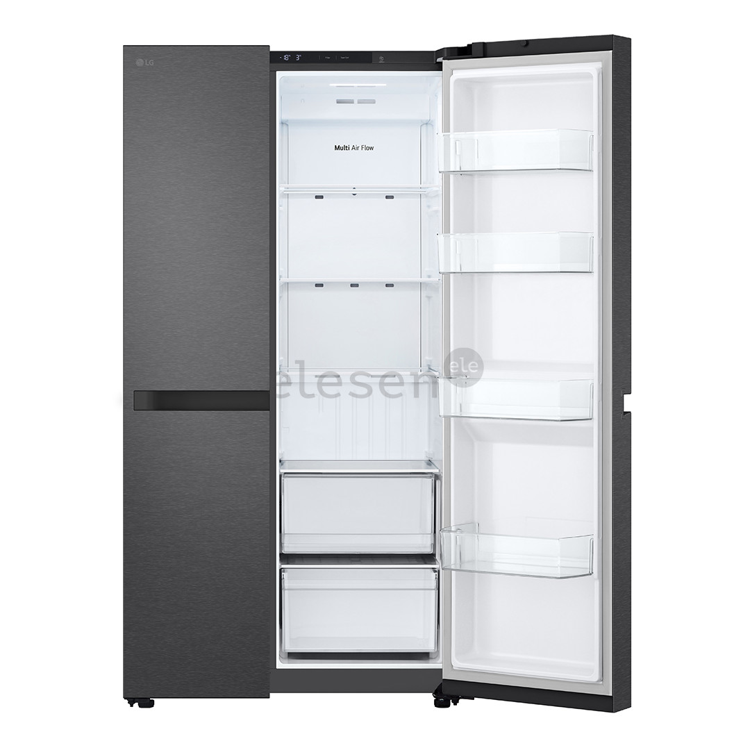 Šaldytuvas  LG, NoFrost, 664 L, aukštis 179 cm, juodas   Prekė-GSBC40EPPE.AEPQEUR