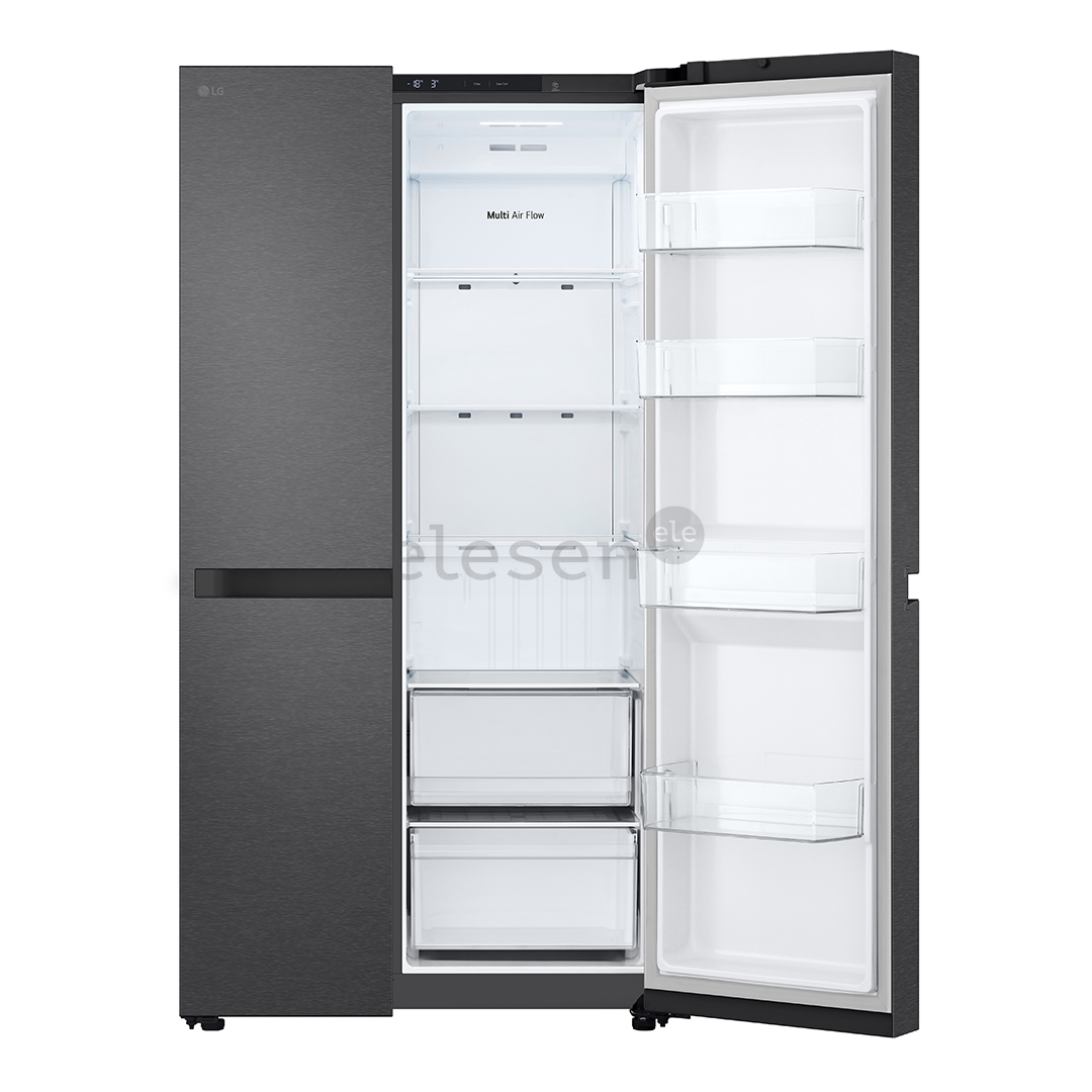 Šaldytuvas  LG, NoFrost, 664 L, aukštis 179 cm, juodas   Prekė-GSBC40EPPE.AEPQEUR