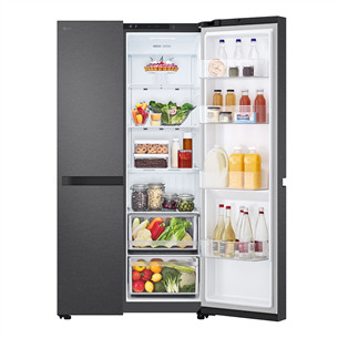 Šaldytuvas  LG, NoFrost, 664 L, aukštis 179 cm, juodas   Prekė-GSBC40EPPE.AEPQEUR