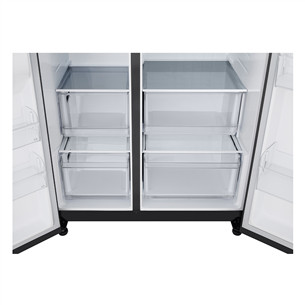 Šaldytuvas  LG, NoFrost, 664 L, aukštis 179 cm, juodas   Prekė-GSBC40EPPE.AEPQEUR