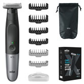 Braun Series X, juodas - Skustuvas